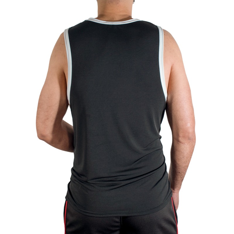 MACHO - CMV004 BLACK GYM T-SHIRT S/M — MACHO UNDERWEAR · Lenjerie Barbati (imaginea 3)