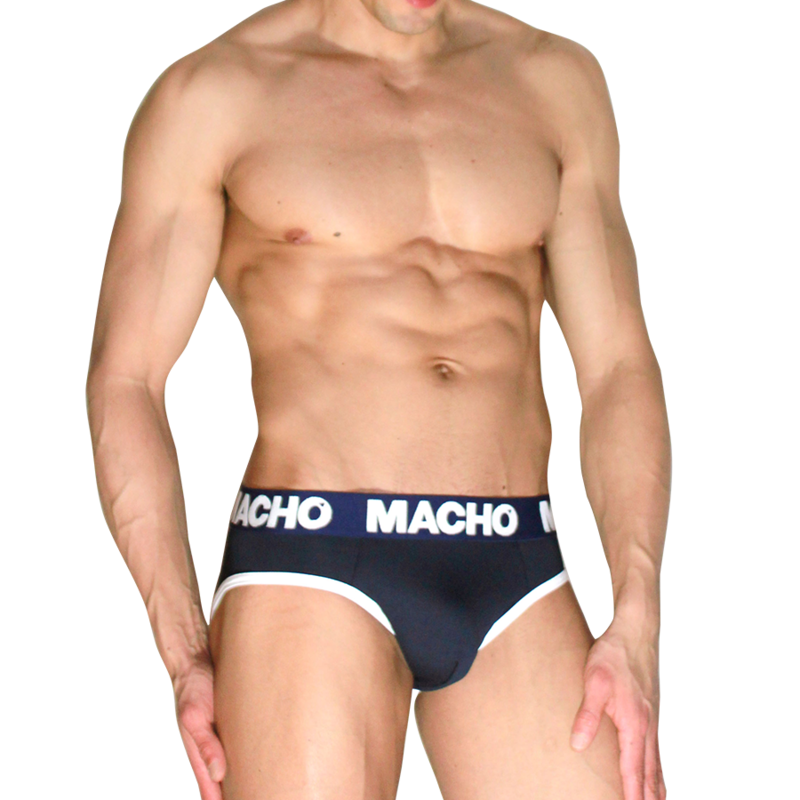 MACHO - MCH008 NAVY BLUE CLASSIC SLIP S — MACHO UNDERWEAR · Lenjerie Barbati