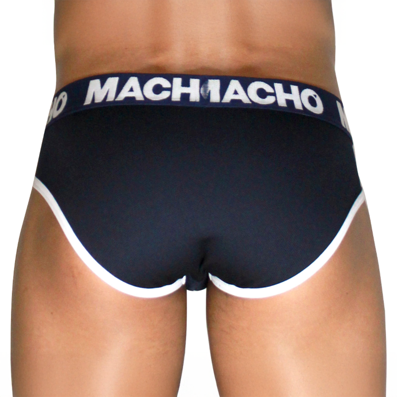 Macho-MCH008 Slip Clasic Bleumarin Mărimea M 3 MACHO - MCH008 NAVY BLUE CLASSIC SLIP M — MACHO UNDERWEAR · Lenjerie Barbati (imaginea 3)