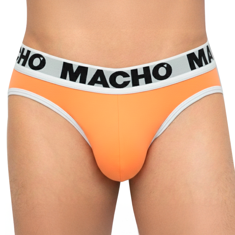 MACHO - MCH012 ORANGE SLIP S — MACHO UNDERWEAR · Lenjerie Barbati (imaginea 2)