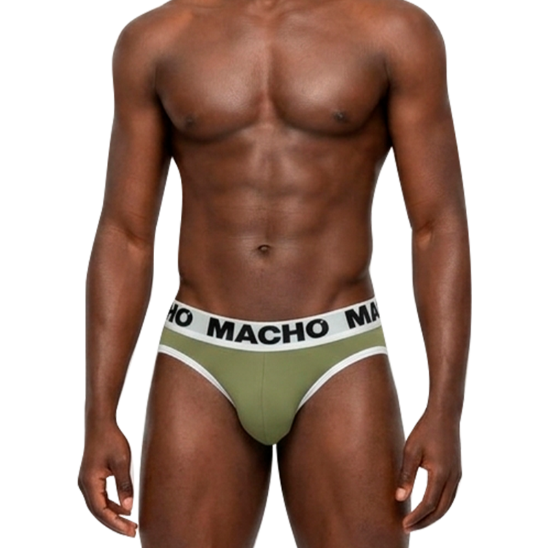 MACHO - MCH013 MILITARY GREEN SLIP S — MACHO UNDERWEAR · Lenjerie Barbati