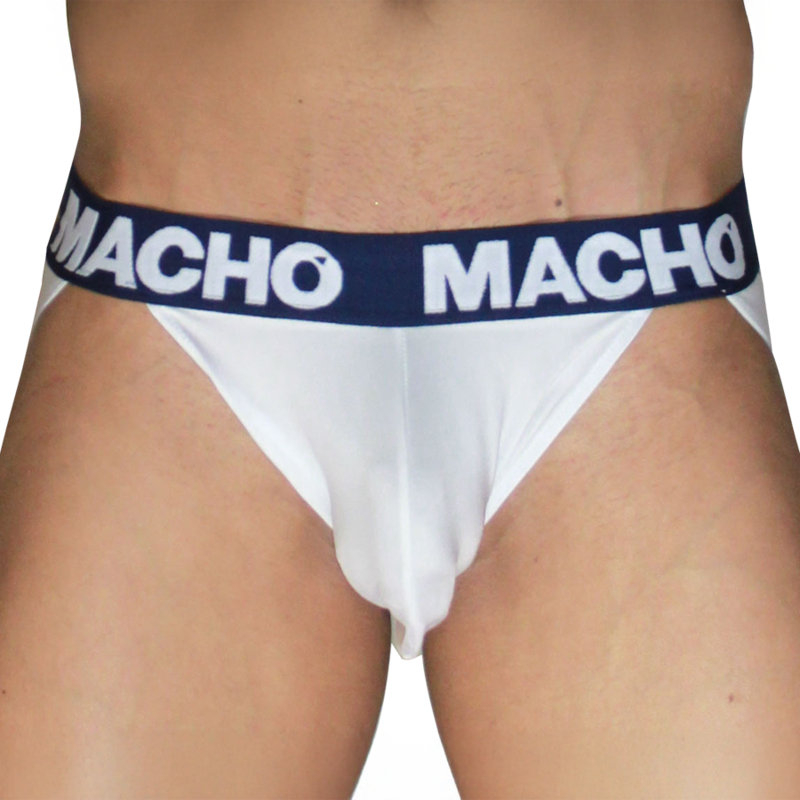 MACHO - MX29DK JOCK WHITE + MARINE S — MACHO UNDERWEAR · Lenjerie Barbati (imaginea 3)