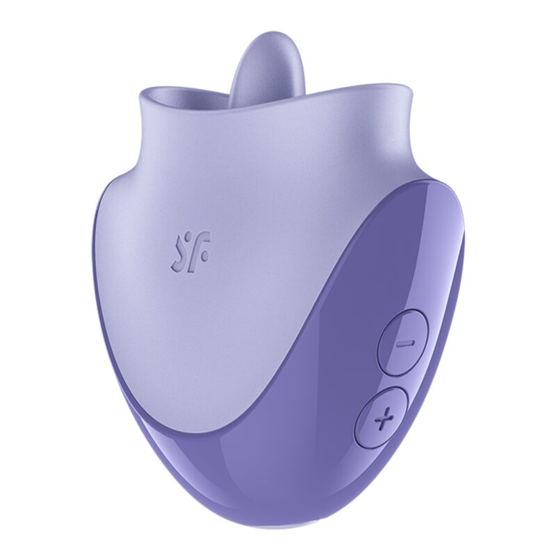 SATISFYER - TONGUE DANCER CLITORAL STIMULATOR WITH VIBRATION AND PULSATIONS LILAC · Vibratoare