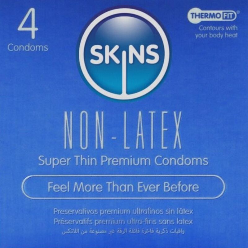 Skins-Prezervative fără Latex 4 Bucăți