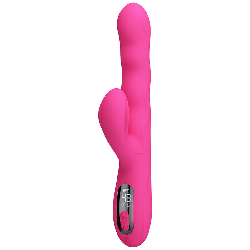 Pretty Love-Winters Vibrator Rabbit cu Ecran LED Roz 7 PRETTY LOVE - WINTERS MULTIFUNCTION RABBIT VIBRATOR WITH LED DISPLAY PINK · Vibratoare (imaginea 7)