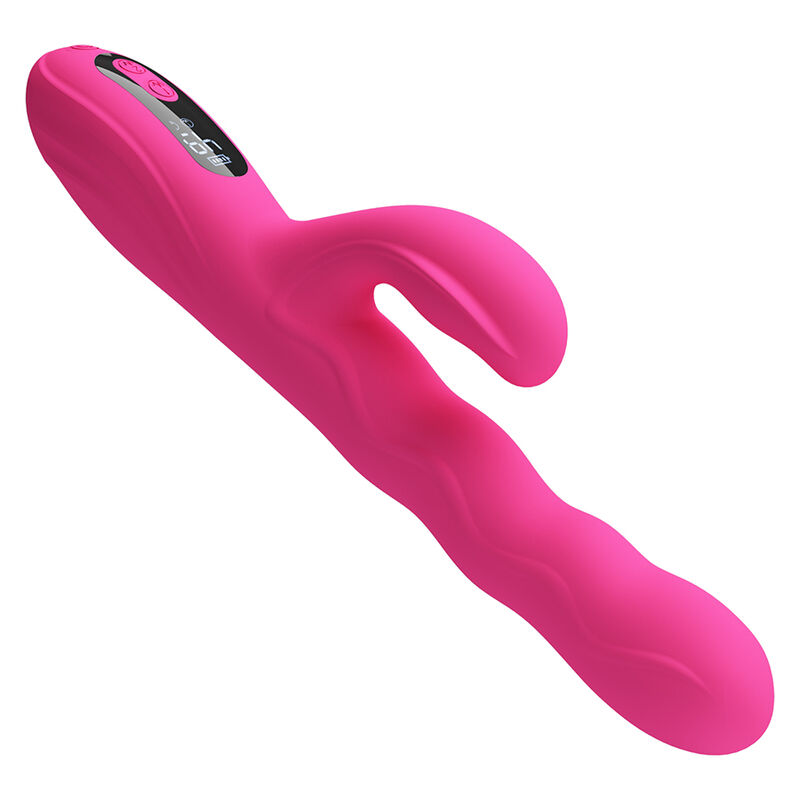 Pretty Love-Winters Vibrator Rabbit cu Ecran LED Roz 2 PRETTY LOVE - WINTERS MULTIFUNCTION RABBIT VIBRATOR WITH LED DISPLAY PINK · Vibratoare (imaginea 2)