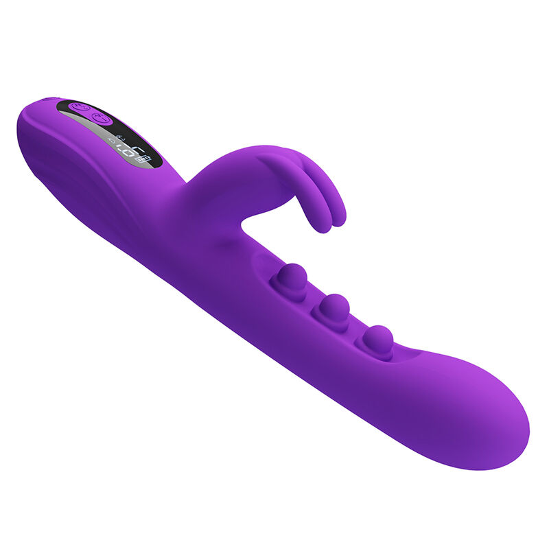 Pretty Love-Sabien Vibrator Rabbit cu Tapping Mov 3 PRETTY LOVE - SABIEN RABBIT VIBRATOR WITH TAPPING STIMULATION AND PURPLE LED · Vibratoare (imaginea 3)