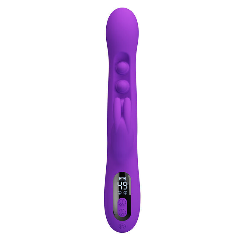 Pretty Love-Sabien Vibrator Rabbit cu Tapping Mov 6 PRETTY LOVE - SABIEN RABBIT VIBRATOR WITH TAPPING STIMULATION AND PURPLE LED · Vibratoare (imaginea 6)