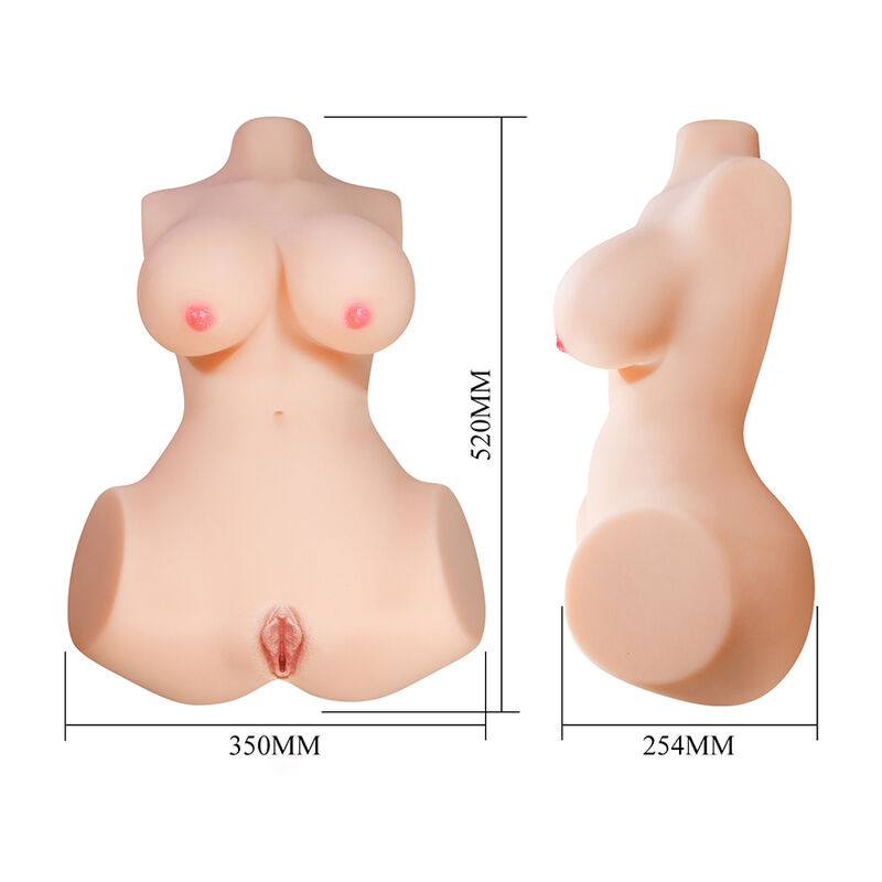 Crazy Bull-Annie XXL Masturbator Vagin și Anus cu Sâni 5 CRAZY BULL - ANNIE XXL VAGINAL AND ANAL MASTURBATOR WITH BREASTS FLESH · Masturbatoare (imaginea 5)