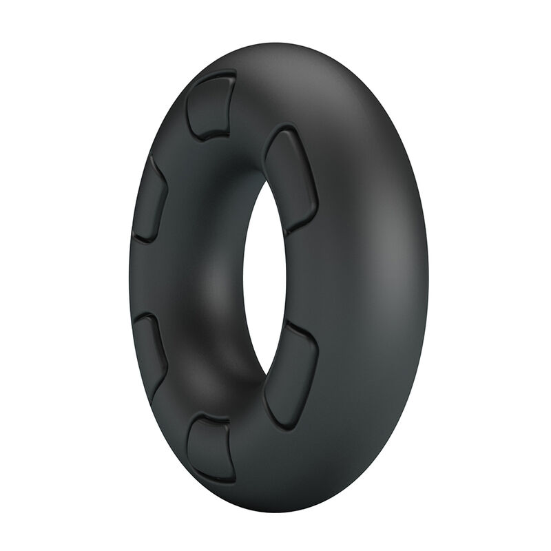 Crazy Bull-Bertram Inel pentru Penis din Silicon Negru 3 CRAZY BULL - BERTRAM SUPER SOFT SILICONE COCK RING BLACK · Inele & Mansoane Penis (imaginea 3)