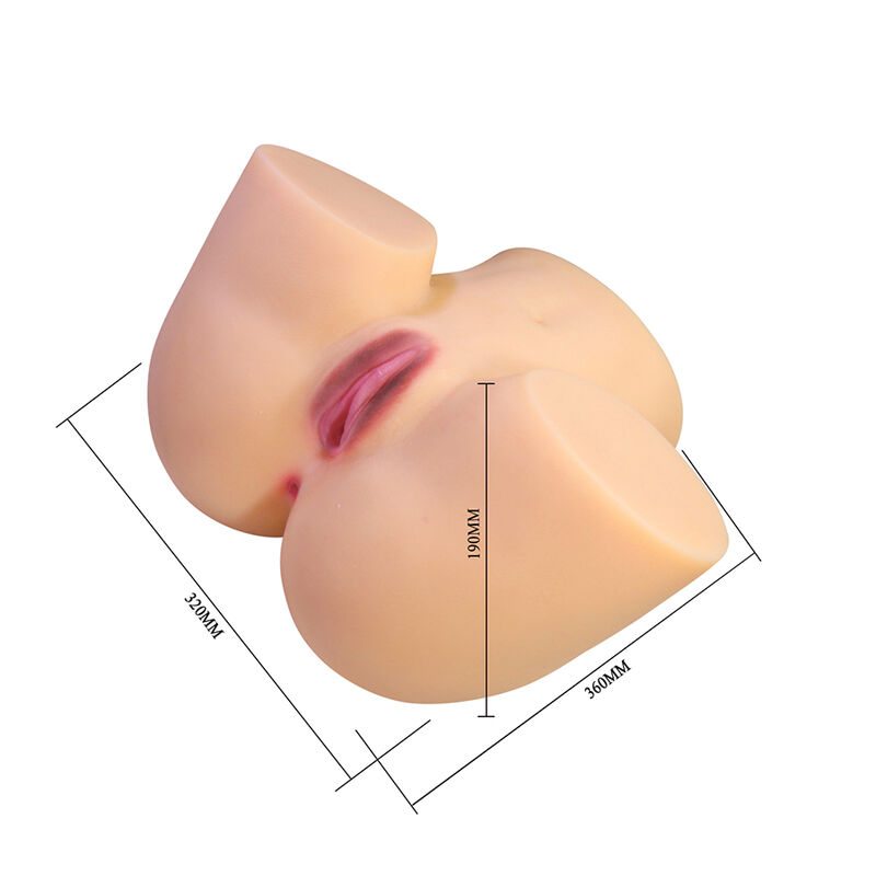 Crazy Bull-Liora XXL Masturbator Dublu Vagin și Anus 4 CRAZY BULL - LIORA XXL DOUBLE VAGINAL AND ANAL MASTURBATOR · Masturbatoare (imaginea 4)