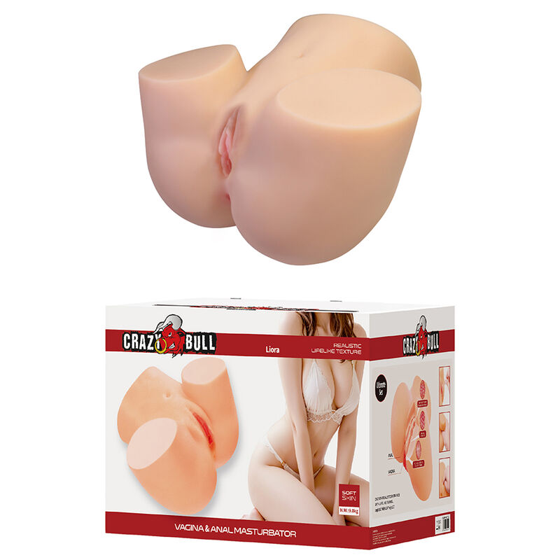 Crazy Bull-Liora XXL Masturbator Dublu Vagin și Anus 8 CRAZY BULL - LIORA XXL DOUBLE VAGINAL AND ANAL MASTURBATOR · Masturbatoare (imaginea 8)