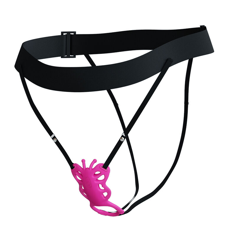 PRETTY LOVE - BUTTERFLY APP CONTROL PANTY MASSAGER PINK · Vibratoare (imaginea 2)