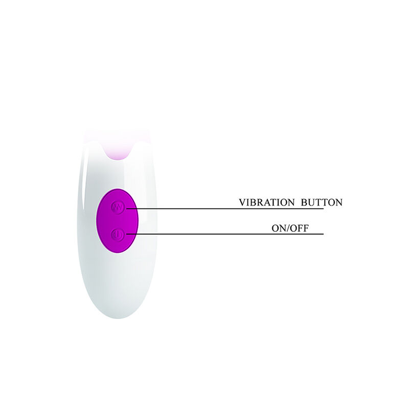 PRETTY LOVE - BUTTERFLY KISS 30 FUNCTION RABBIT VIBRATOR PURPLE · Vibratoare (imaginea 4)