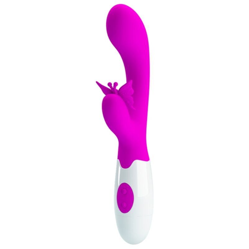 PRETTY LOVE - BUTTERFLY KISS 30 FUNCTION RABBIT VIBRATOR PURPLE · Vibratoare (imaginea 5)