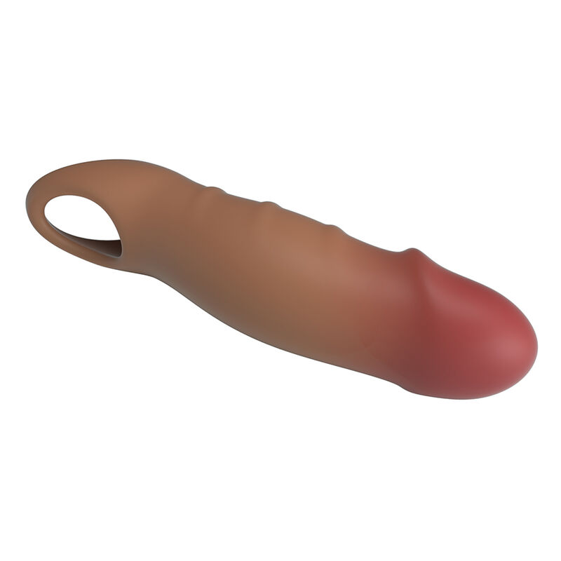 Pretty Love-Damien Manșon Realist pentru Penis 2 PRETTY LOVE - DAMIEN REALISTIC EXTENDER COVER · Inele & Mansoane Penis (imaginea 2)