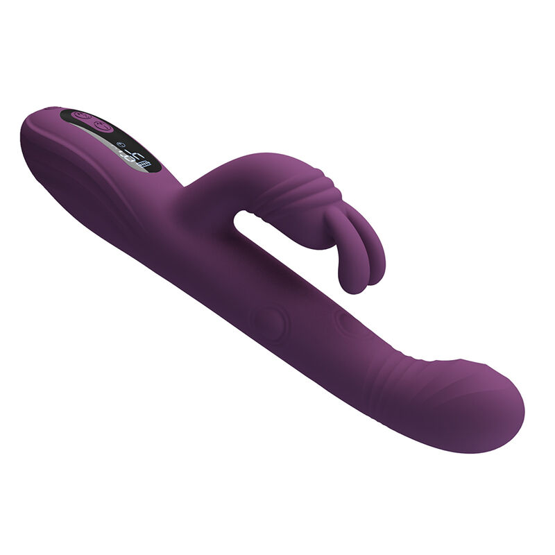 PRETTY LOVE - DEE MULTIFUNCTION RABBIT VIBRATOR OSCILLATING AND PERCUSSION PURPLE · Vibratoare (imaginea 4)