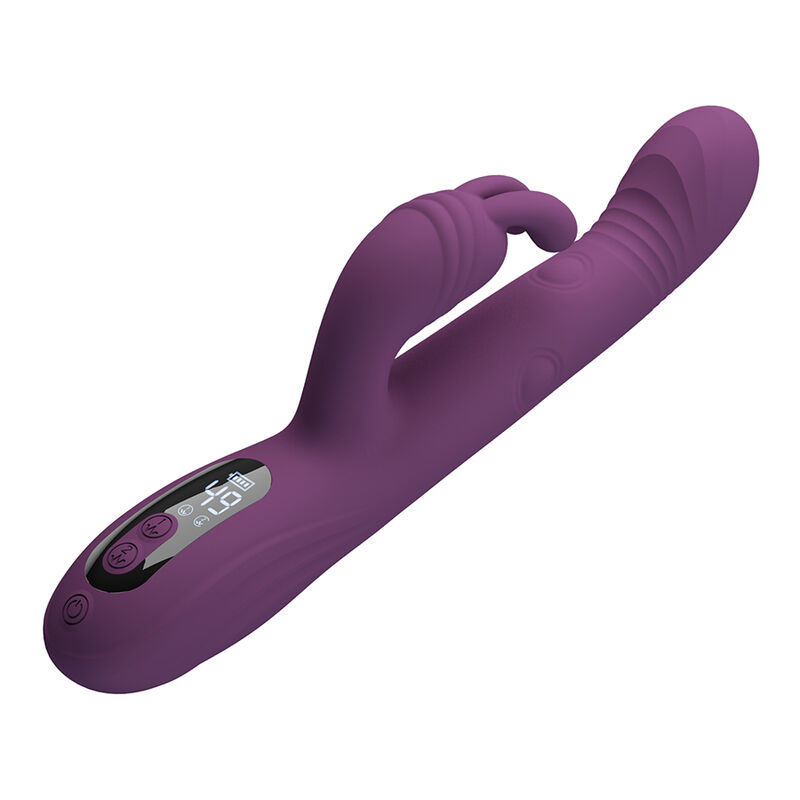 PRETTY LOVE - DEE MULTIFUNCTION RABBIT VIBRATOR OSCILLATING AND PERCUSSION PURPLE · Vibratoare