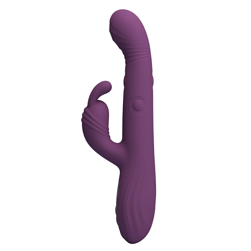 PRETTY LOVE - DEE MULTIFUNCTION RABBIT VIBRATOR OSCILLATING AND PERCUSSION PURPLE · Vibratoare (imaginea 6)