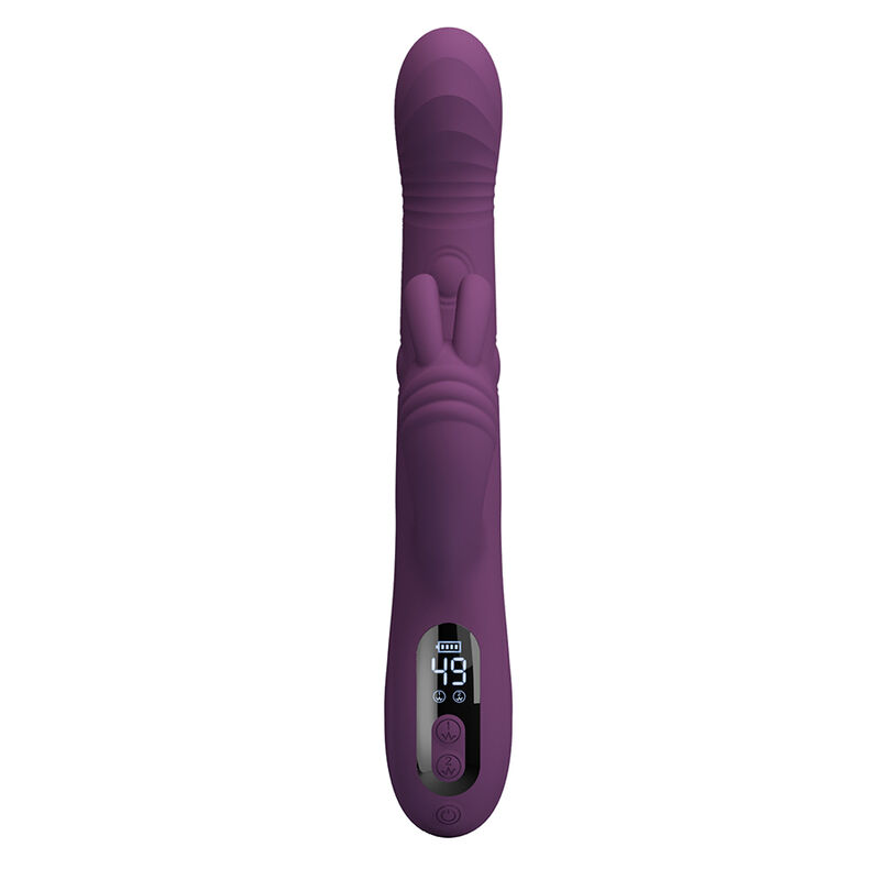 PRETTY LOVE - DEE MULTIFUNCTION RABBIT VIBRATOR OSCILLATING AND PERCUSSION PURPLE · Vibratoare (imaginea 9)