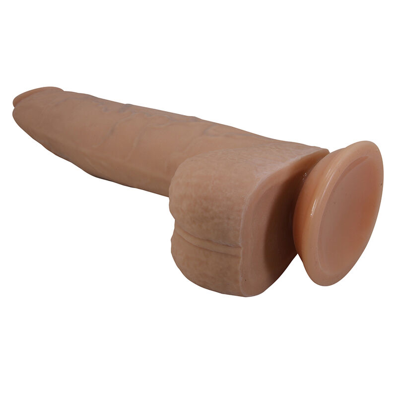 PRETTY LOVE - FABIAN FLEXIBLE DILDO WITH SUCTION CUP FLESH · Dildo & Stimulatoare (imaginea 7)