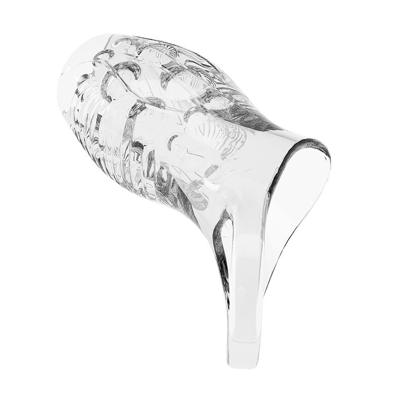 PRETTY LOVE - GERALDINE THICKENING TEXTURED TRANSPARENT FUNDA · Inele & Mansoane Penis (imaginea 5)