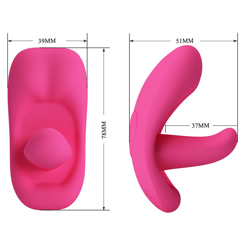 PRETTY LOVE - HAZELYNN 12 FUNCTION APP CONTROL MASSAGER PINK · Vibratoare (imaginea 7)