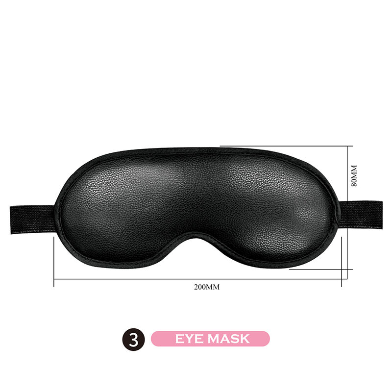 PRETTY LOVE - 8 PIECE BDSM KIT BLACK · Accesorii BDSM (imaginea 10)