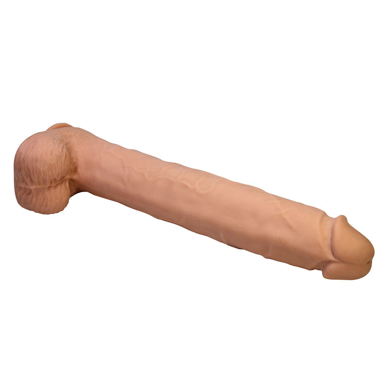 PRETTY LOVE - PAT FLEXIBLE REALISTIC DILDO WITH SUCTION CUP FLESH 40 CM -Ø- 6 CM · Dildo & Stimulatoare (imaginea 2)