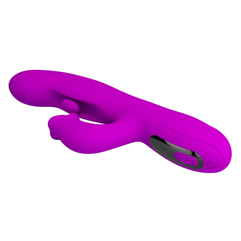 Pretty Love-Yalanda Vibrator Rabbit Oscilant cu LED Mov 4 PRETTY LOVE - YALANDA RABBIT OSCILLATING VIBRATOR WITH LED DISPLAY PURPLE · Vibratoare (imaginea 4)