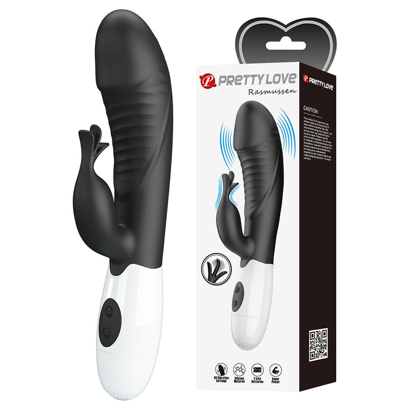 PRETTY LOVE - RASMUSSEN 30 FUNCTION RABBIT VIBRATOR BLACK · Vibratoare (imaginea 7)