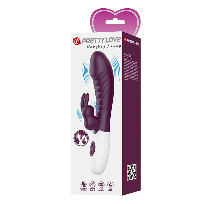 PRETTY LOVE - NAUGHTY BUNNY 30 FUNCTION RABBIT VIBRATOR PURPLE · Vibratoare (imaginea 5)
