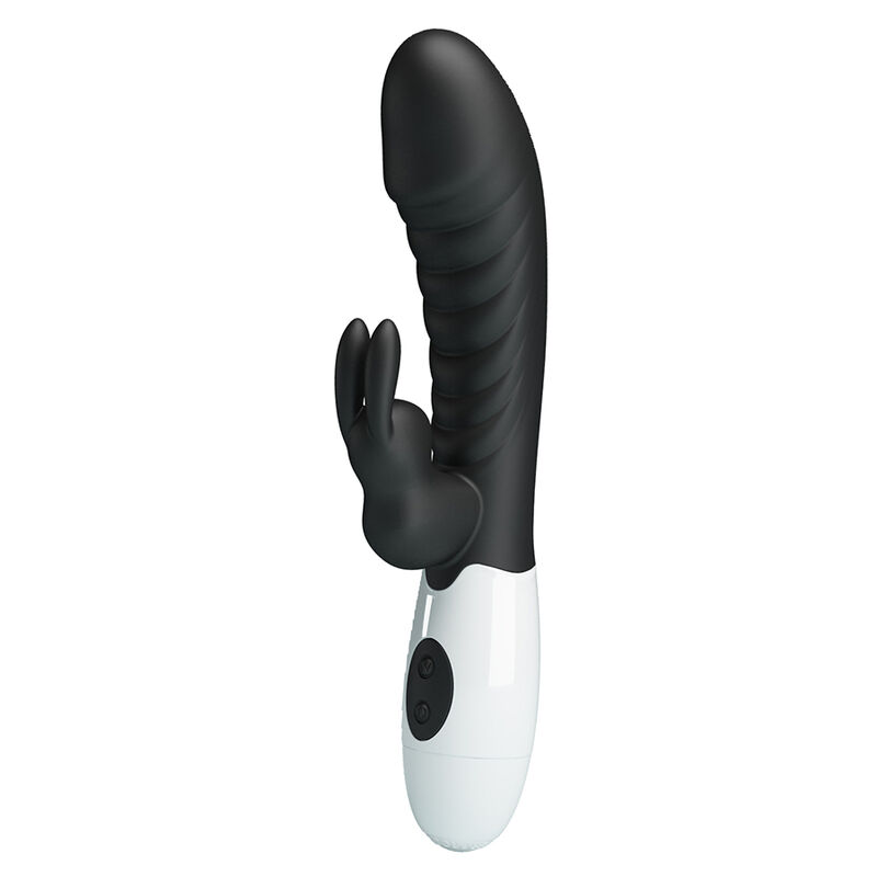 PRETTY LOVE - NAUGHTY BUNNY 30 FUNCTION RABBIT VIBRATOR BLACK · Vibratoare