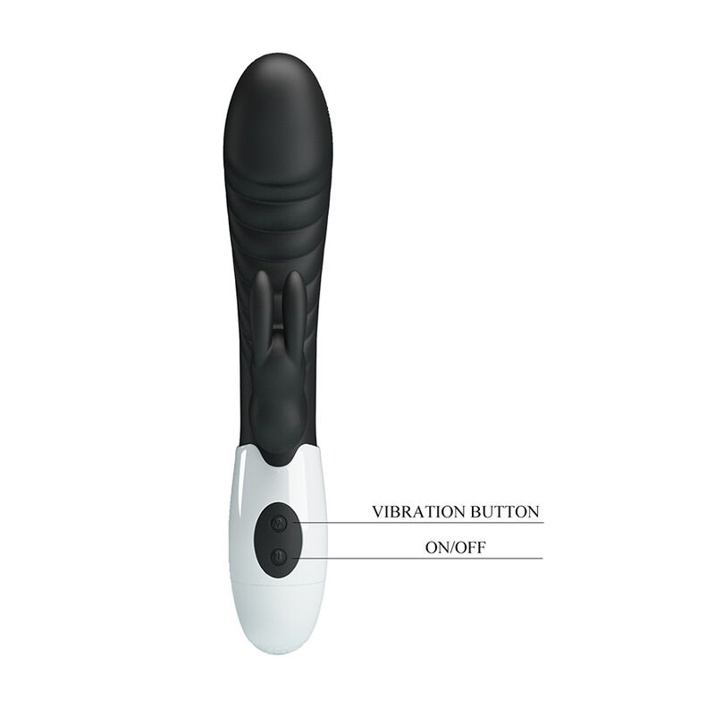 PRETTY LOVE - NAUGHTY BUNNY 30 FUNCTION RABBIT VIBRATOR BLACK · Vibratoare (imaginea 4)