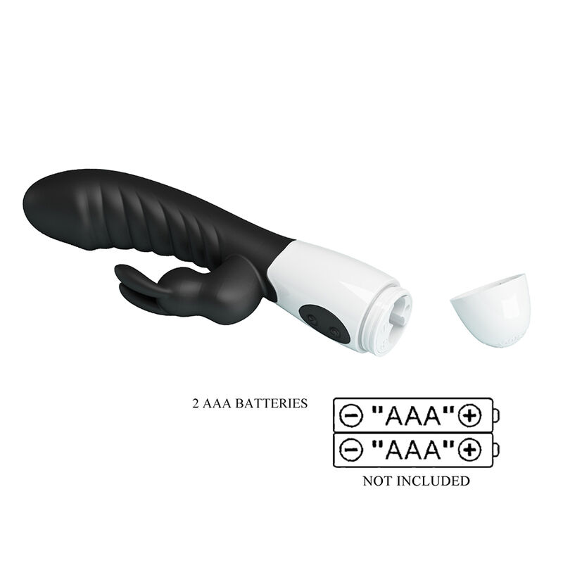 PRETTY LOVE - NAUGHTY BUNNY 30 FUNCTION RABBIT VIBRATOR BLACK · Vibratoare (imaginea 6)