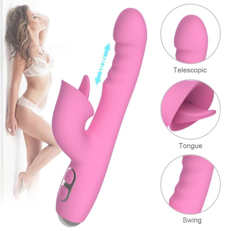 NALONE - T-MAY RABBIT VIBRATOR WITH PUSH AND OSCILLATING MOTION · Vibratoare (imaginea 10)