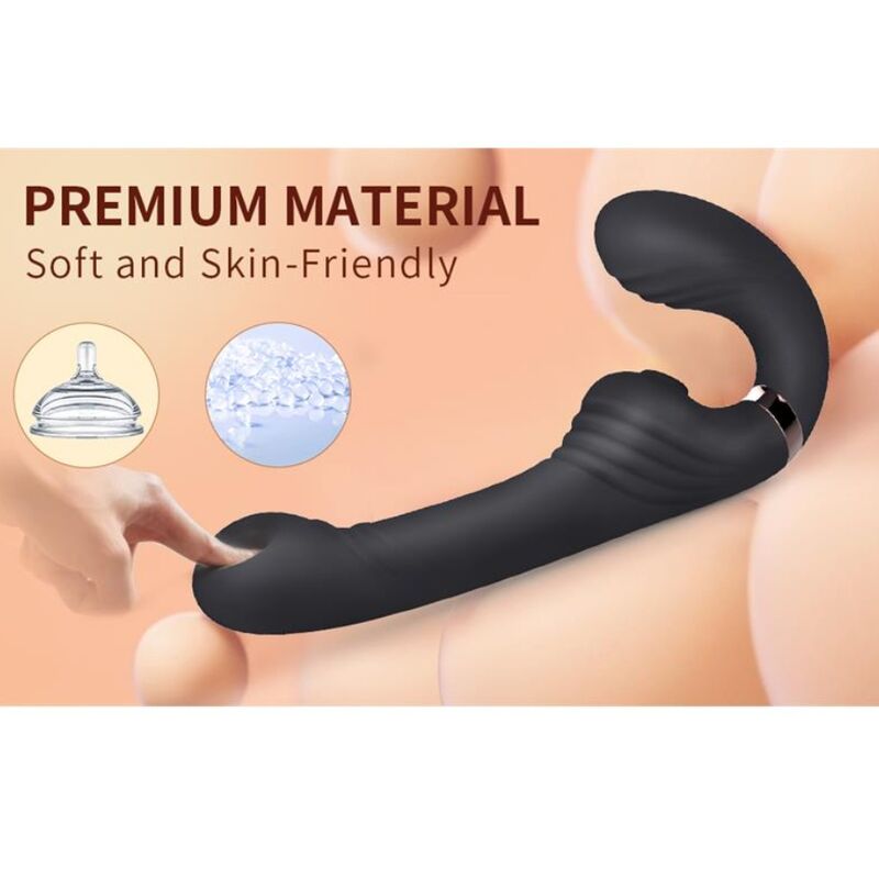 NALONE - ALLOW DUAL VIBE WITH ROTATION AND THRUSTING BLACK · Vibratoare (imaginea 5)