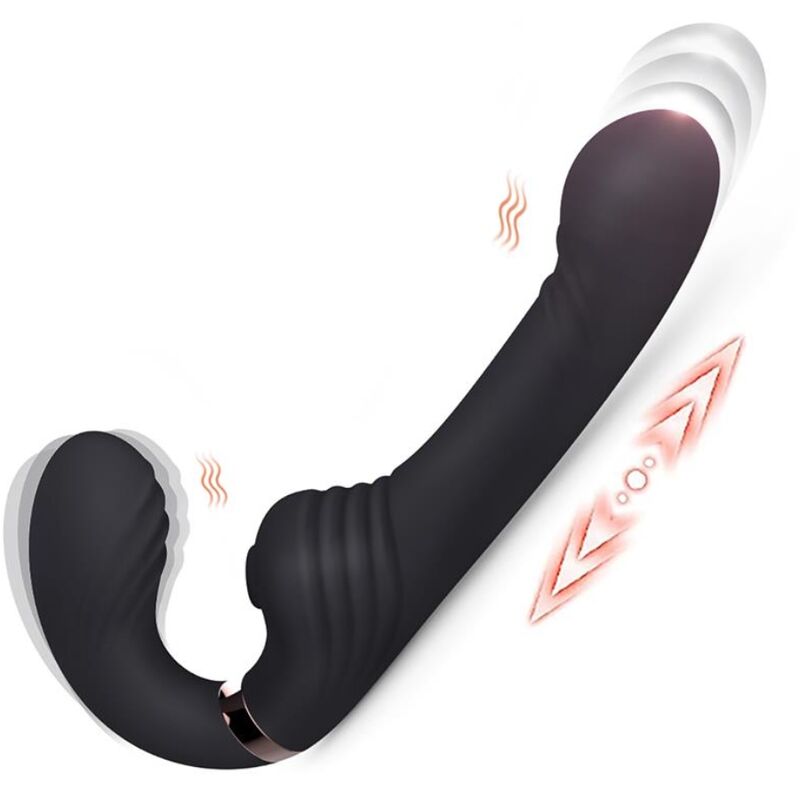 NALONE - ALLOW DUAL VIBE WITH ROTATION AND THRUSTING BLACK · Vibratoare