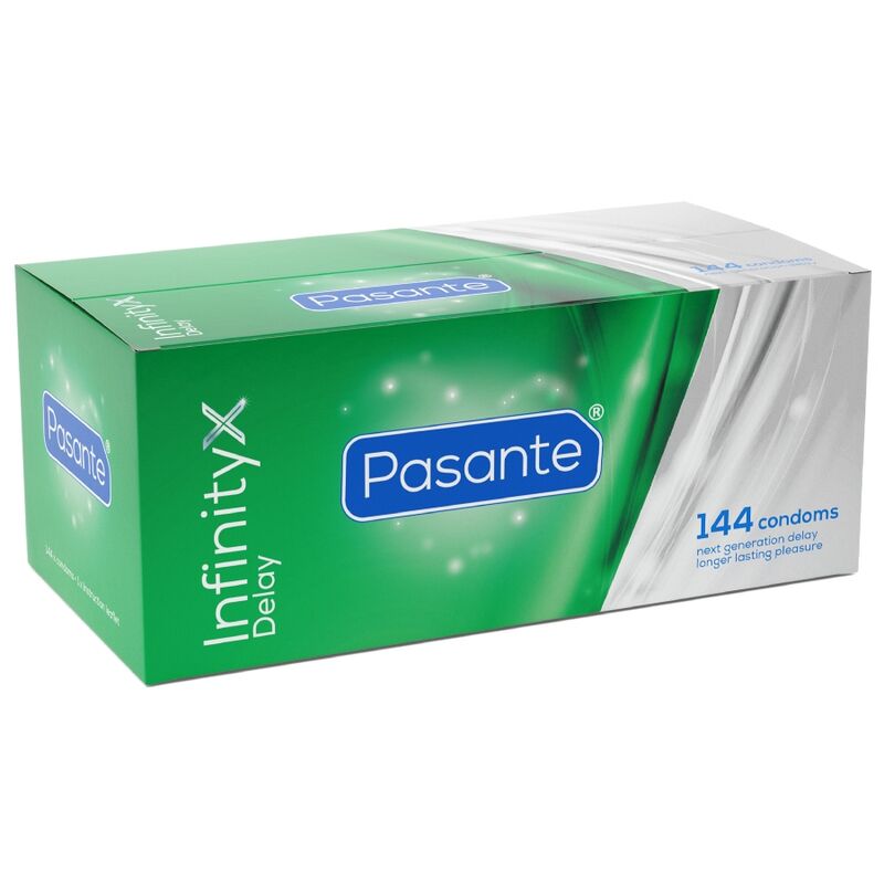 Pasante-Delay Infinity Prezervative Întârziere 144 Bucăți