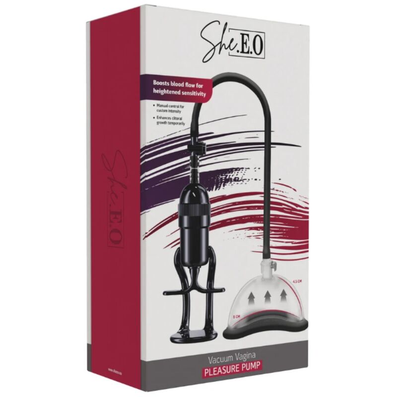 She.E.O-Pompă cu Vid pentru Vagin 3 SHE.E.O - VAGINAL VACUUM PUMP · Vibratoare (imaginea 3)