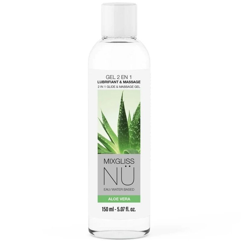 Mixgliss-Nü Gel Nuru 2 în 1 cu Aloe Vera 150 ml 458 Mixgliss-Nü Gel Nuru 2 în 1 cu Aloe Vera 150 ml