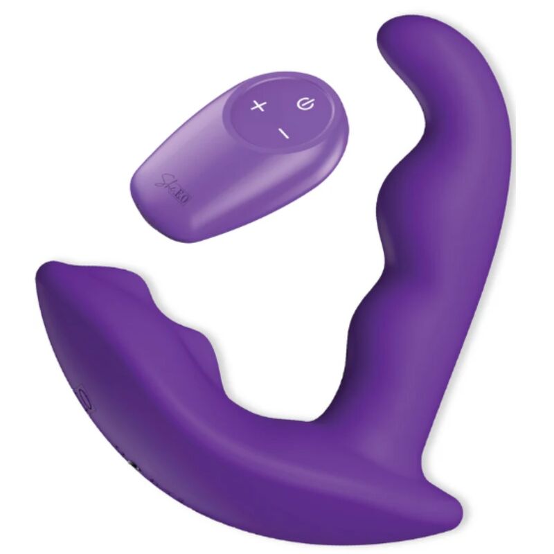 She.E.O-Stimulator Anal Rotativ cu Telecomandă Mov
