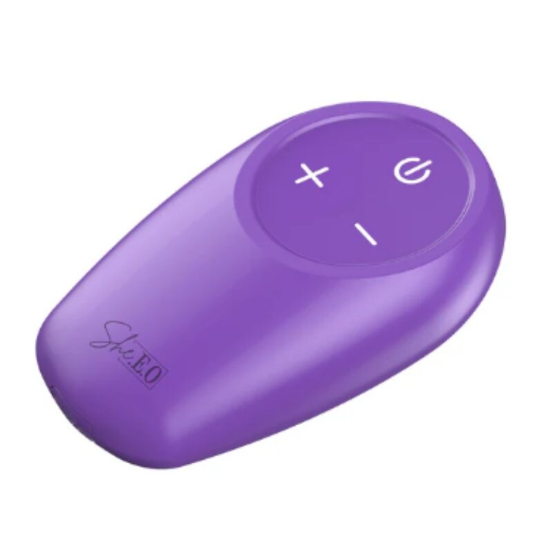 SHE.E.O - ROTATING VIBRATING ANAL STIMULATOR WITH REMOTE CONTROL - PURPLE · Jucarii Anale (imaginea 6)