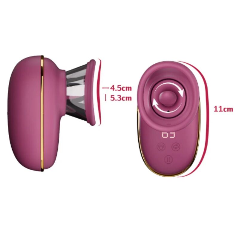 SHE.E.O - AUTOMATIC CLITORAL STIMULATING PUMP WITH LICKING EFFECT (PURPLE) · Vibratoare (imaginea 3)