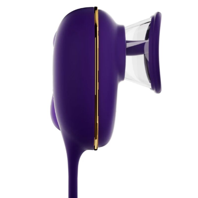 SHE.E.O - CLITORAL SUCTION TOOL WITH LICKING EFFECT AND PURPLE ANAL STIMULATOR · Jucarii Anale (imaginea 3)