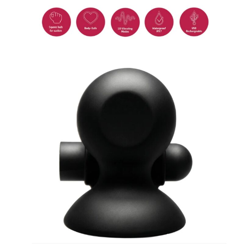 SHE.E.O - RECHARGEABLE VIBRATING NIPPLE SUCTION GEL · Vibratoare (imaginea 8)