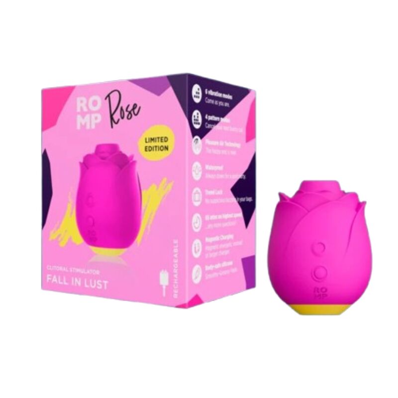 ROMP - ROSE 2.0 CLITORAL SUCTION TOOL PINK SHAPE LIMITED EDITION · Vibratoare (imaginea 7)