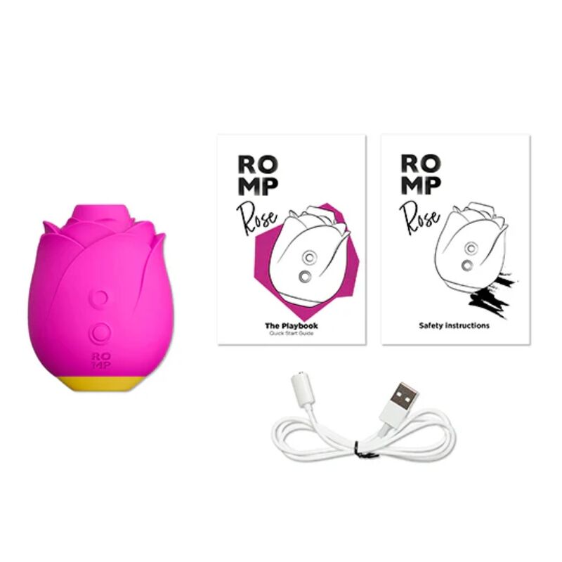 ROMP - ROSE 2.0 CLITORAL SUCTION TOOL PINK SHAPE LIMITED EDITION · Vibratoare (imaginea 5)