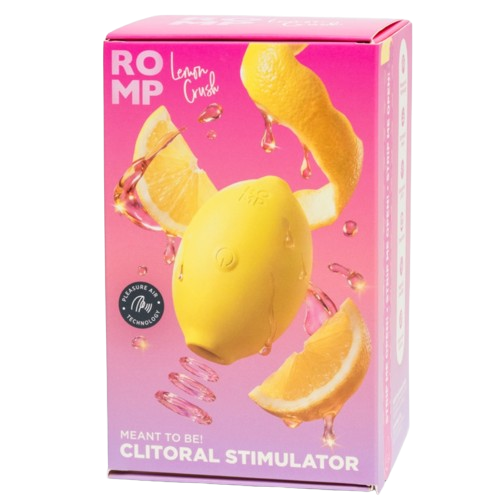 ROMP - LEMON CRUSH PLEASURE AIR CLITORAL STIMULATOR YELLOW · Vibratoare (imaginea 7)