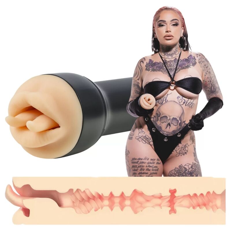 KIROO - RAVEN MOUTH REALISTIC VIPER TONGUE MASTURBATOR — KIIROO · Masturbatoare